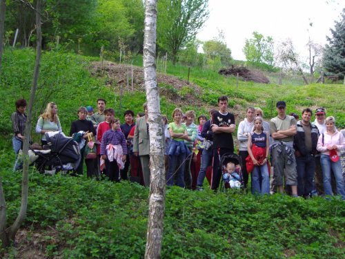 Otevírání studánky nad Žlebem - 7.5.2006